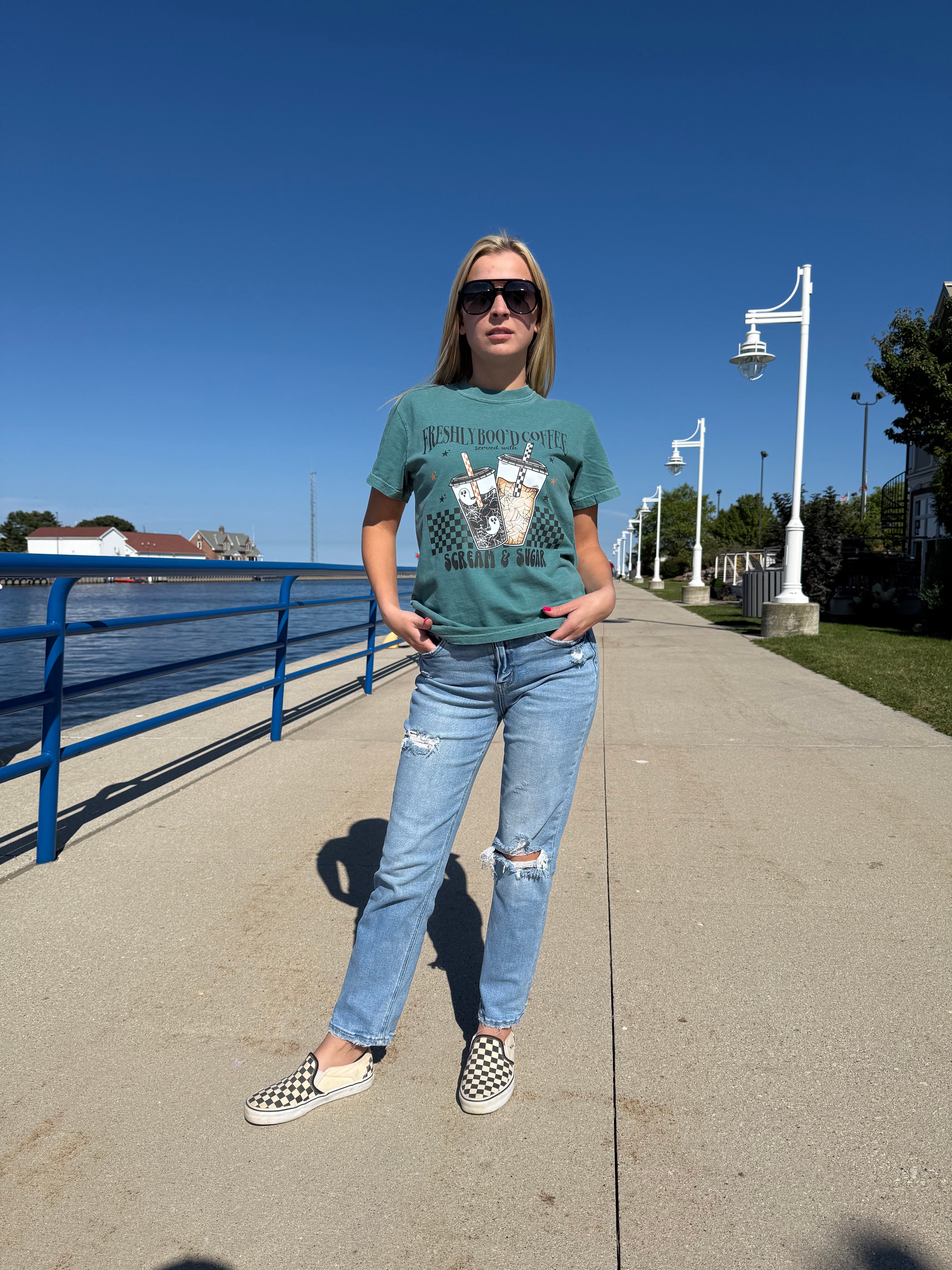 Freshly boo’d coffee tee
