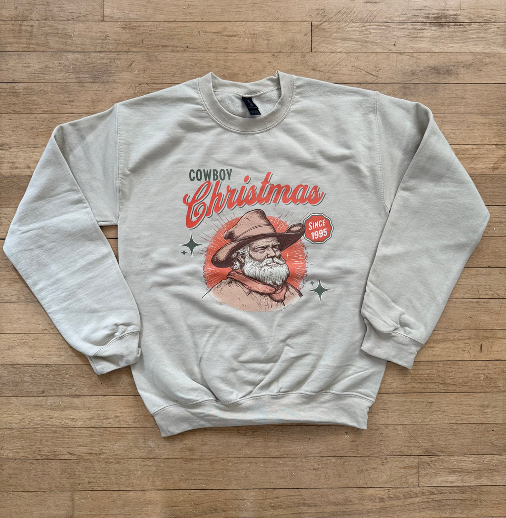 Cowboy Christmas Crewneck