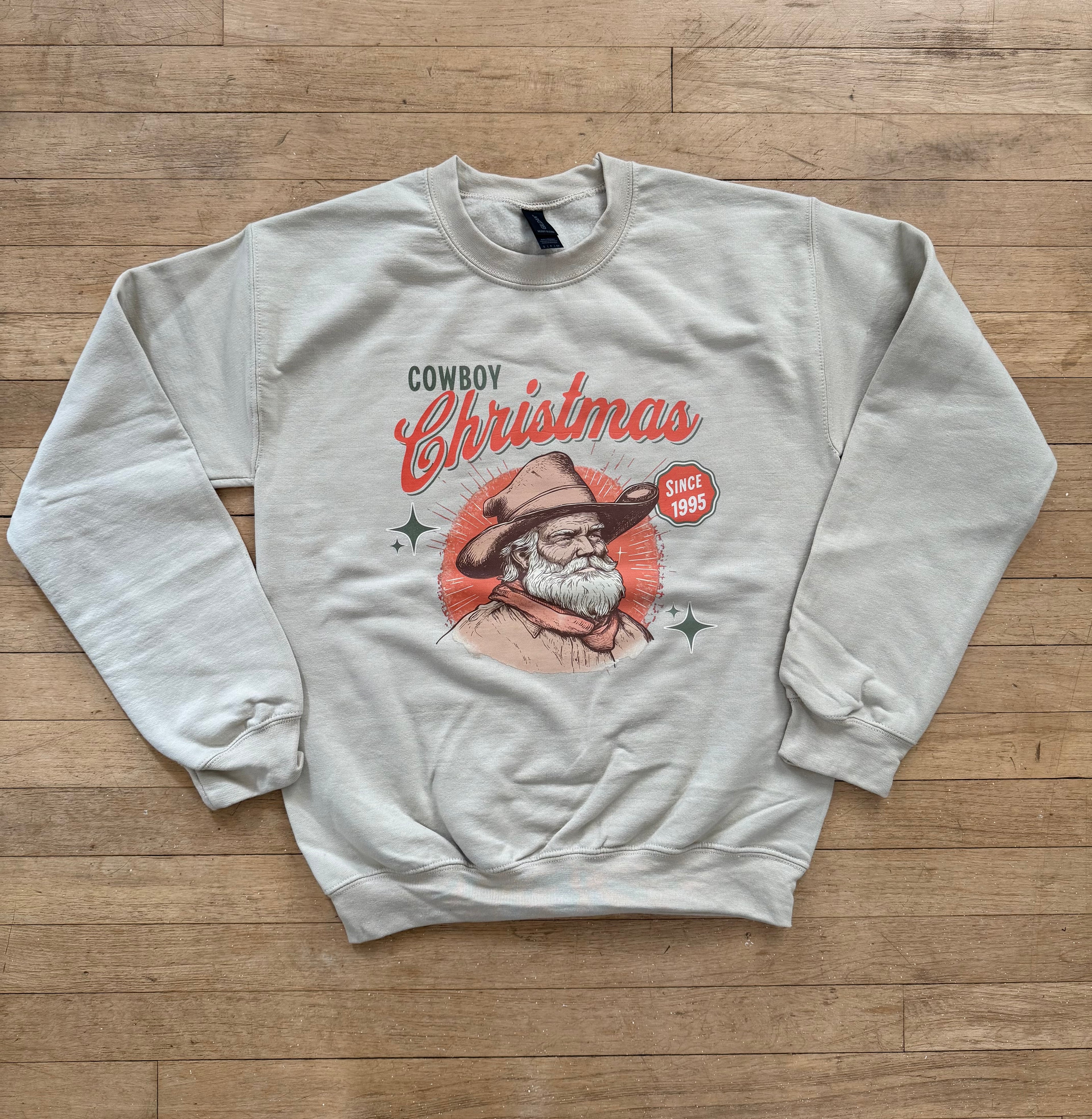 Cowboy Christmas Crewneck