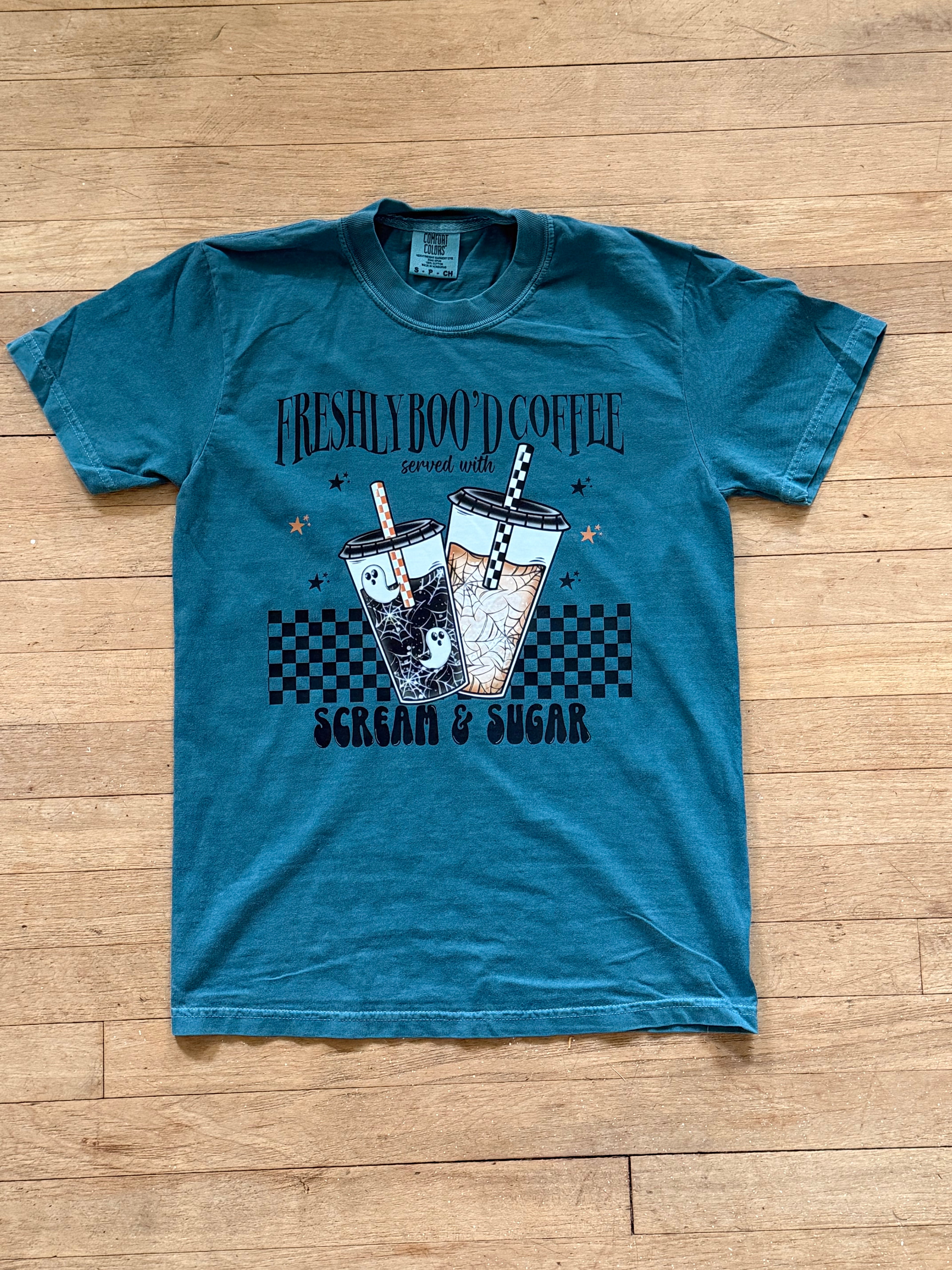 Freshly boo’d coffee tee