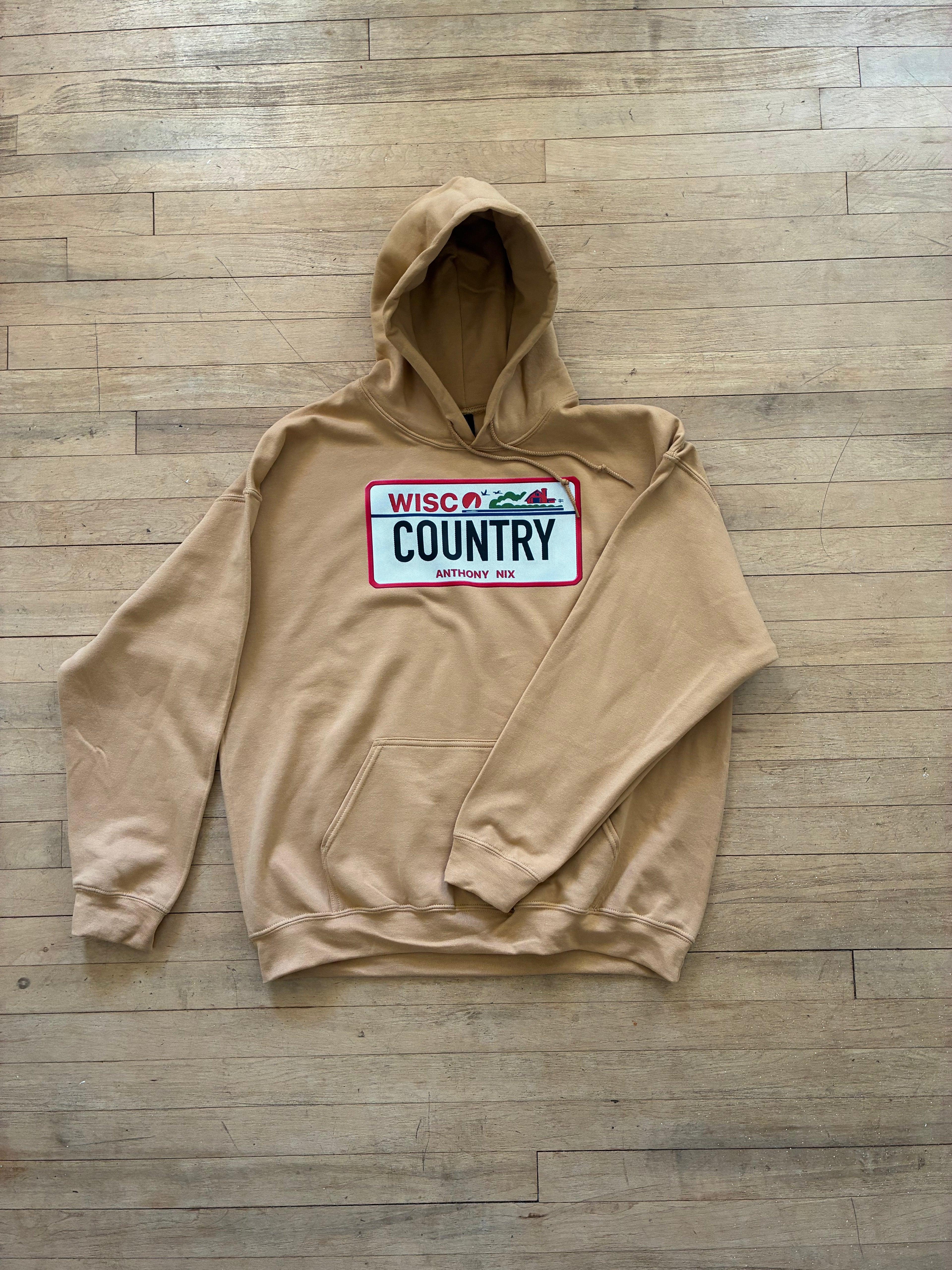 Wisco country hoodie